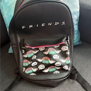 Friends Black Backpack